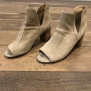 Joe’s Jacim Open-toe High Heel Booties